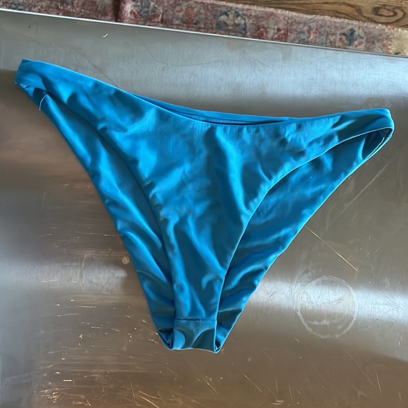 Superdown Blue One Shoulder Bikini - Picture 6 of 10